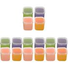 16 Pcs Large Ice Cube Mold For Cocktails Tray Big Packing Box