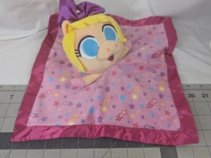 Muppets Miss Piggy Lovey Security Blanket Just Play Stuffed Animal Toy - Picture 1 of 6