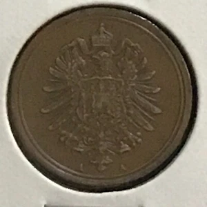 Germany Pfennig KM 1 AU/Unc 1886 A - Picture 1 of 2