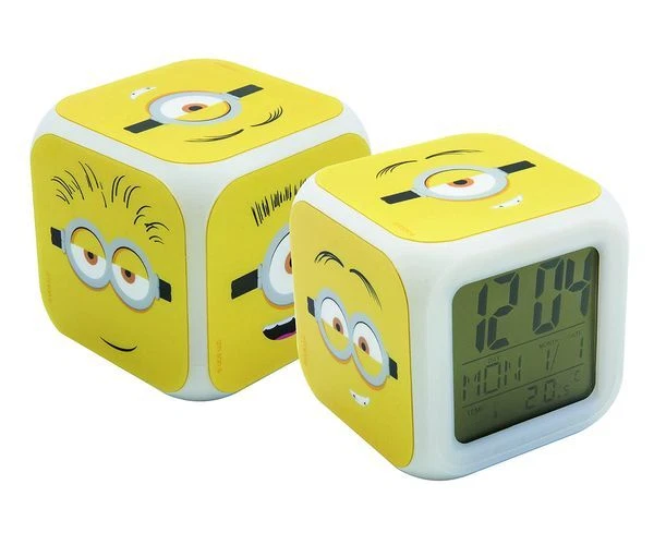 Merchandising Minions 2: Joy Toy - Sveglia A Cubo 8X8X8 Cm - Immagine 1 di 1