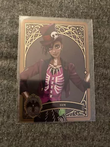 Disney Twisted Wonderland Trading Card - Night Raven College Sam P1-17 - Picture 1 of 2