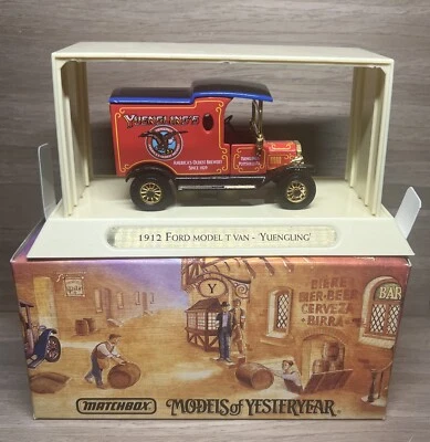 1912 FORD Model T Van  'YUENGLING BEER' MATCHBOX Models of Yesteryear New in BOX - Image 1 of 3