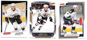 Upper Deck Victory Hockey Gold and Black Parallels - Various Years - Picture 1 of 35
