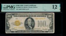 AC 1928 Fr 2405 $100 Gold Certificate PMG 12