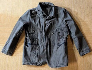 NEW! Bomber reversible jacket Coat Gray Men's X-Large denim Carhartt Hollister - Picture 1 of 8