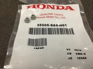 Genuine OEM Honda Neo-Wedge Clock Light Bulb T3 - 2 pack 35505-S84-N01 - Picture 1 of 1