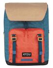 4YOU Adventure Backpack School Backpack Satchel Backpack Red Blue Grey Beige
