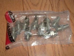10 Stück Camozzi Messing vernickelt 1/4" Steckverschraubungen 6590 04-00 N.10 MH1 - Bild 1 von 2
