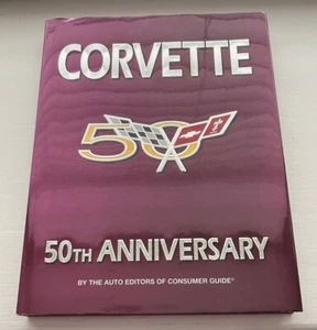 Corvette 50th Anniversary Large Hardcover Book - Imagen 1 de 9