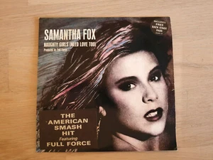 Samantha Fox - Naughty Girls Need Love Too - 7" Rare Pink Vinyl - Picture 1 of 4