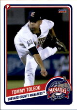 2014 Brevard County Manatees Choice #23 Tommy Toledo Tampa Florida Baseball Card