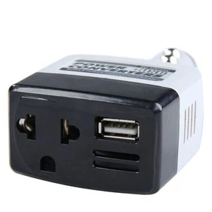 dc ac car power inverter laptop adapter For Apple iPhone SE 5 5S 5C 6 6s 7 Plus - Picture 1 of 3