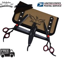 Professional Scissors Barber Salon Shears Hairdressing Set Cutting Thinning 6.5