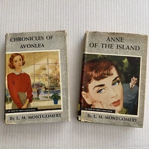 Anne Of The Island and Chronicles of Avonlea Montgomery Hardcovers Dust Jackets - Picture 1 of 21