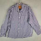 Tommy Bahama Men's Long Sleeve Plaid Shirt Size Xl Multicolored Button Up