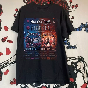 Camiseta Halestorm Band Apocaliptica Lindsey Stirling World Tour Talla Completa S-5XL - Imagen 1 de 3