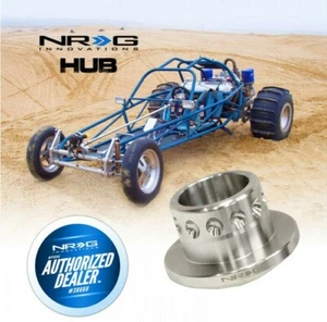NRG Short Spline Weld on Hub Adapter Stainless Steel w/ 5/8" clearance SRK-SWH-1 - Picture 1 of 6