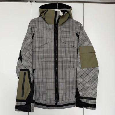 Theory Project 超大技术夹克 – 灰色 多码,中号 — 第 1/4 张图片