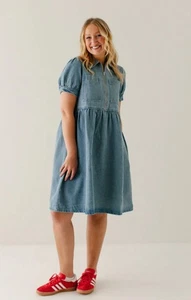 The Main Street Exchange Gia Jeanskleid Small S Blau - Bild 1 von 9