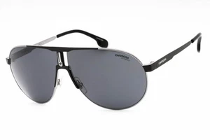 CARRERA 1005/S 0TI7 IR Sunglasses Ruthenium Frame Gray Blue Lenses 66mm - Picture 1 of 4