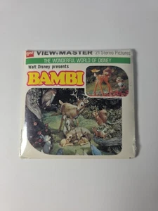SEALED View Master 3 Reel Set - Bambi - Packet No. B400 - Picture 1 of 10