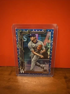 2025 Topps Holiday SHOHEI OHTANI H1 BLUE Holiday Lights SP LA Dodgers - Bild 1 von 9