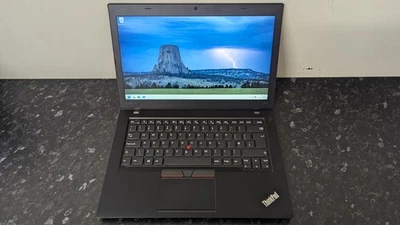 Lenovo ThinkPad T460 Laptop, i5 6th Gen, 8 GB RAM, 256 GB SSD, Windows 11 Pro, I - Image 1 of 4