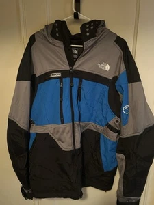 Chaqueta de esquí de colección The North Face para hombre talla XL azul negro STEEP TECH ¡Polar rara! - Imagen 1 de 3