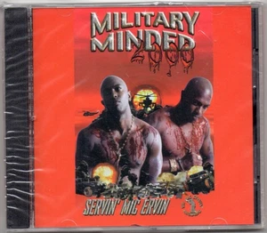 SERVIN MIC ERVIN Military Minded CD SEALED Gangsta Rap G-Funk South Carolina - Picture 1 of 2