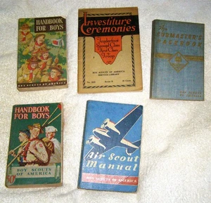 BSA Boy Scouts of America 5 Handbücher Air Scout Ceremonies Cubmasters - Bild 1 von 3