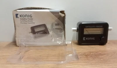 KONIG Electronic Satellite Finder Boxed Unused Tatty Box Satellite Installation  - Image 1 of 4