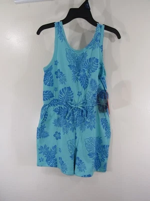 New Wonder Nation Play Romper Size XS 4 5 Pale Topaz Elastic Waist Pockets - Image 1 of 4