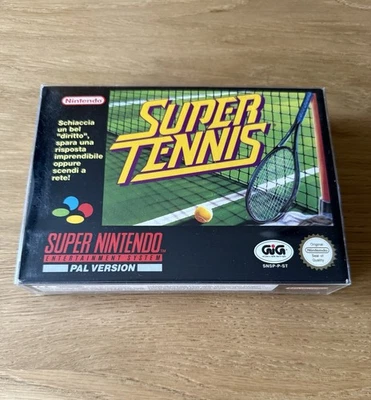 Super Tennis - Super Nintendo | SNES (PAL) CIB inkl. Schutzhülle | Neuwertig - Bild 1 von 4