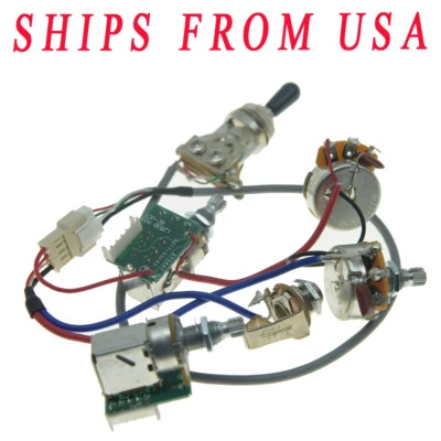 Arnés de cableado profesional pastilla de guitarra CONEXIÓN RÁPIDA para Epiphone Les Paul Foto 1 de 4