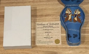 RARE HTF 2005 CHIP & DALE PINS CELEBRATING IN STYLE LIMITED EDITION 400 BOX COA - Picture 1 of 7