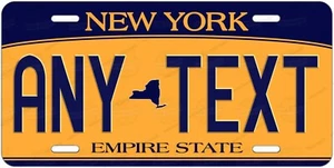 New York Nummernschild Neuheit B&G Stil personalisiert mit jedem Text für Auto ATV - Bild 1 von 17