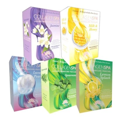 La Palm 胶原水疗足部水疗带胶原泡泡晶体 - 混合 5 种香味 — 第 1/4 张图片