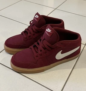 Nike Ruckus Mid LR Burgundy Red Men’s US Size 11 Skate Shoes 508265-612 RARE - Picture 1 of 7