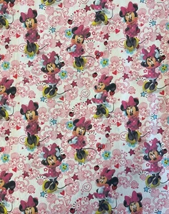 Licensed Disney, Doodle, Minnie Mouse - 100% cotton print fabric - FCMM0002 - Picture 1 of 6