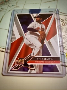 2008 Upper Deck X C.C. SABATHIA #34 - Picture 1 of 2