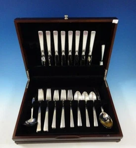 Old Lace by Towle Sterling Silver Flatware Set For 8 Service 36 Pieces - Picture 1 of 8