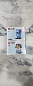Lego Brickheadz 40674 puntada y 40753 Mirabel Madrigal solo manuales de instrucciones - Imagen 1 de 1