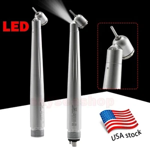 NSK Style Dental 45 Grad LED E-Generator Chirurgisches Hochgeschwindigkeitshandstück 2/4 Loch - Bild 1 von 7