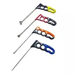 Veylora Edición 4 Piezas 15cm Acero Blanco Cola de Ballena PDR Reparación de Abolladuras Sin Pintura - Imagen 1 de 9