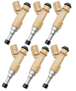 6 FUEL INJECTORS for TOYOTA LANDCRUISER PRADO GRJ150 1GRFE 4L 09-ON INJECTOR - Picture 1 of 1