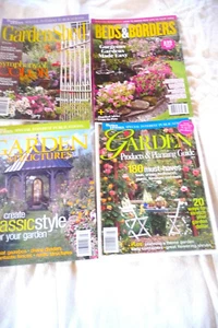 4 GARDENING MAGAZINES GARDEN SHED,BEDS & BORDERS, GARDEN STRUCTURES++++ - Picture 1 of 3