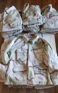 USGI CAMO Desert BDU TOPS MANTEL JACKE Tactical, Military, Jagd, AUSVERKAUF! - Bild 1 von 9