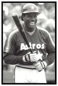 Cesar Cedeno (1989) Houston Astros Vintage Baseball Postcard PCHA - Picture 1 of 2