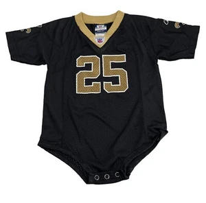 Reggie Bush New Orleans Saints Reebok NFL Equipment One Piece Size 24 Months #25 - Picture 1 of 9