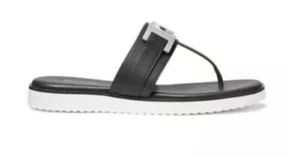 Michael Kors MK BRIAR TANGA Damen Ledersandalen Modell 40T1BIFA1L - Bild 1 von 1